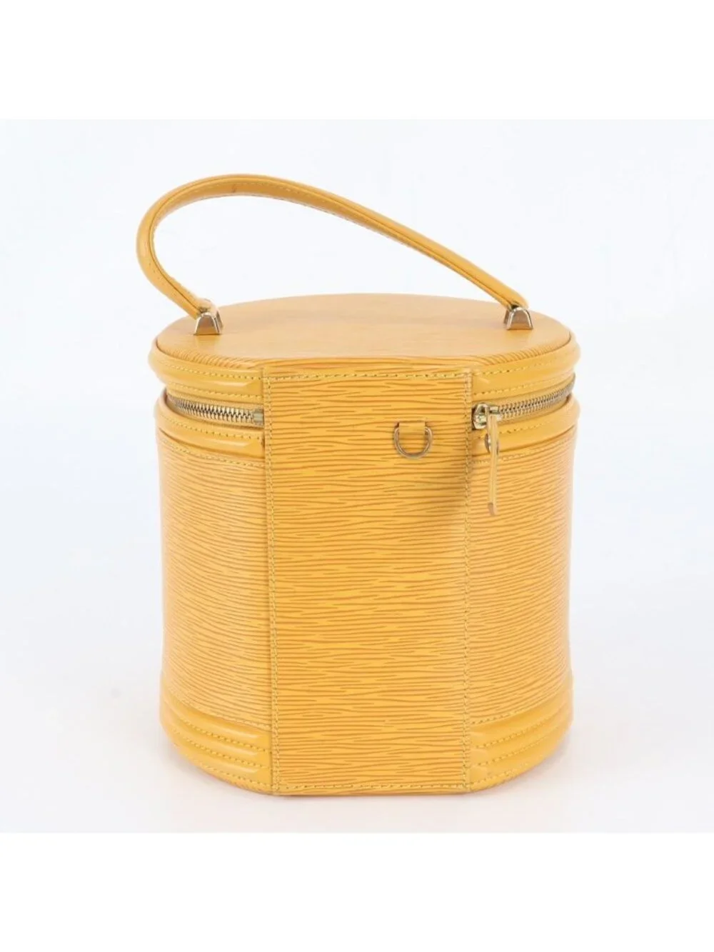 Louis Vuitton Epi Cannes Tassili Yellow Vanity Leather Handbag